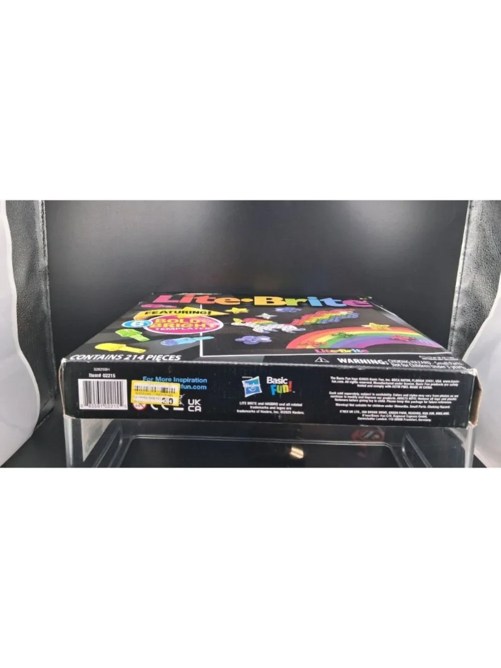 Lite-Brite 214-Piece Bold & Bright Templates Kit Ages 4+